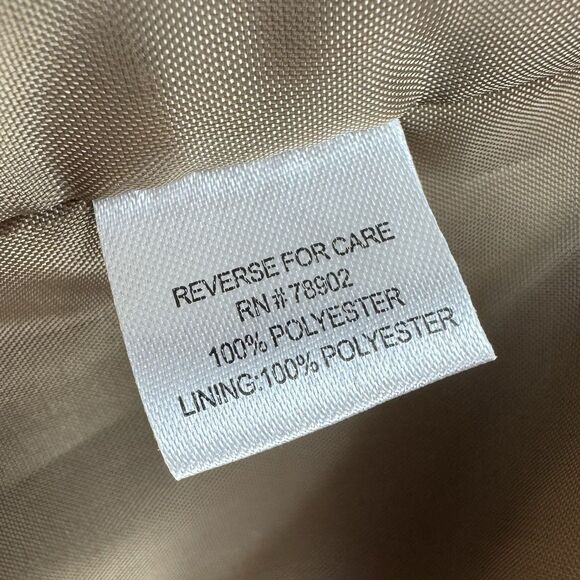 Erin London Metallic Animal Print Blazer Jacket Women’s M Brown Gold NWT - Picture 7 of 13